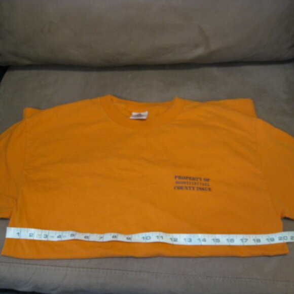 Vintage 1980's Men's L Jail T-Shirt 90211 - Picture 2 of 10